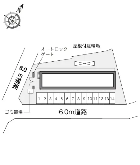 ★手数料０円★北足立郡伊奈町寿　月極駐車場（LP）